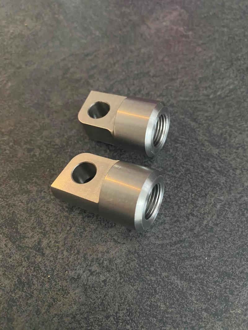 BMX Footped adapter stainless steel