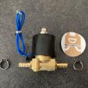 Ignition powered oil feed solenoid