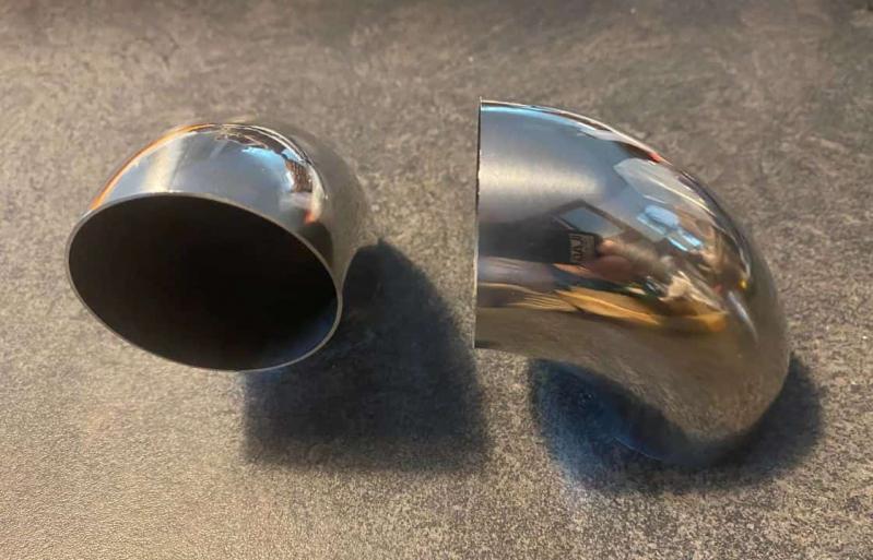 48x1.5mm stainless steel elbow 90°