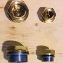 Porthole brass M22,x1,5