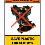 Aufkleber Milwaukee Eight Save Plastic for Sextoys